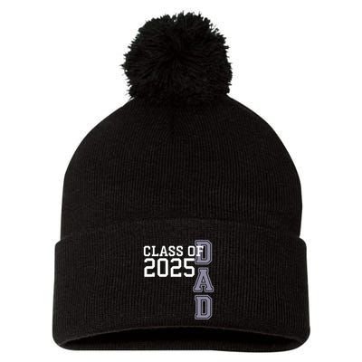 Class Of 2025 Dad Pom Pom 12in Knit Beanie
