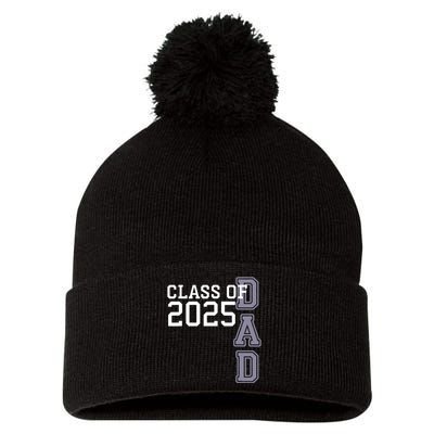 Class Of 2025 Dad Pom Pom 12in Knit Beanie