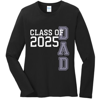 Class Of 2025 Dad Ladies Long Sleeve Shirt