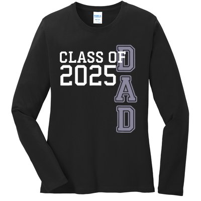 Class Of 2025 Dad Ladies Long Sleeve Shirt