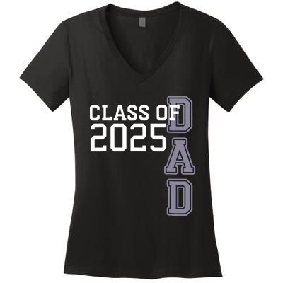 Class Of 2025 Dad Women's V-Neck T-Shirt