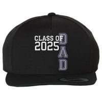 Class Of 2025 Dad Wool Snapback Cap