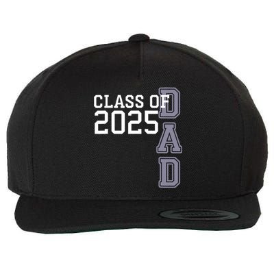 Class Of 2025 Dad Wool Snapback Cap