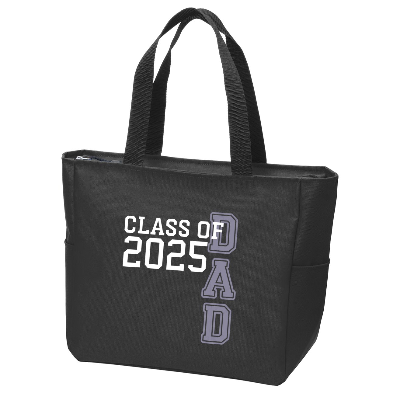 Class Of 2025 Dad Zip Tote Bag