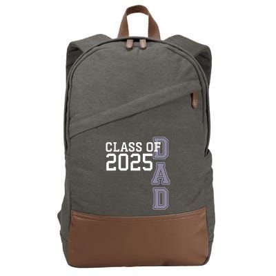 Class Of 2025 Dad Cotton Canvas Backpack