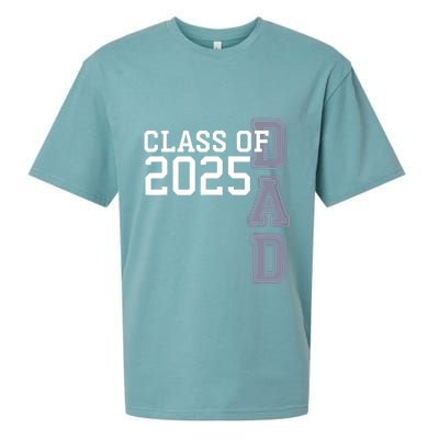 Class Of 2025 Dad Sueded Cloud Jersey T-Shirt