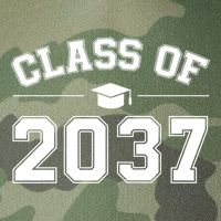 Class Of 2037 Grow With Me Legacy Tie Dye Trucker Hat