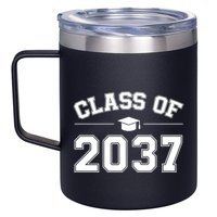 Class Of 2037 Grow With Me 12oz Stainless Steel Coffee Mug
