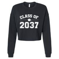 Class Of 2037 Grow With Me Cropped Pullover Crew