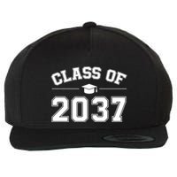 Class Of 2037 Grow With Me Wool Snapback Cap