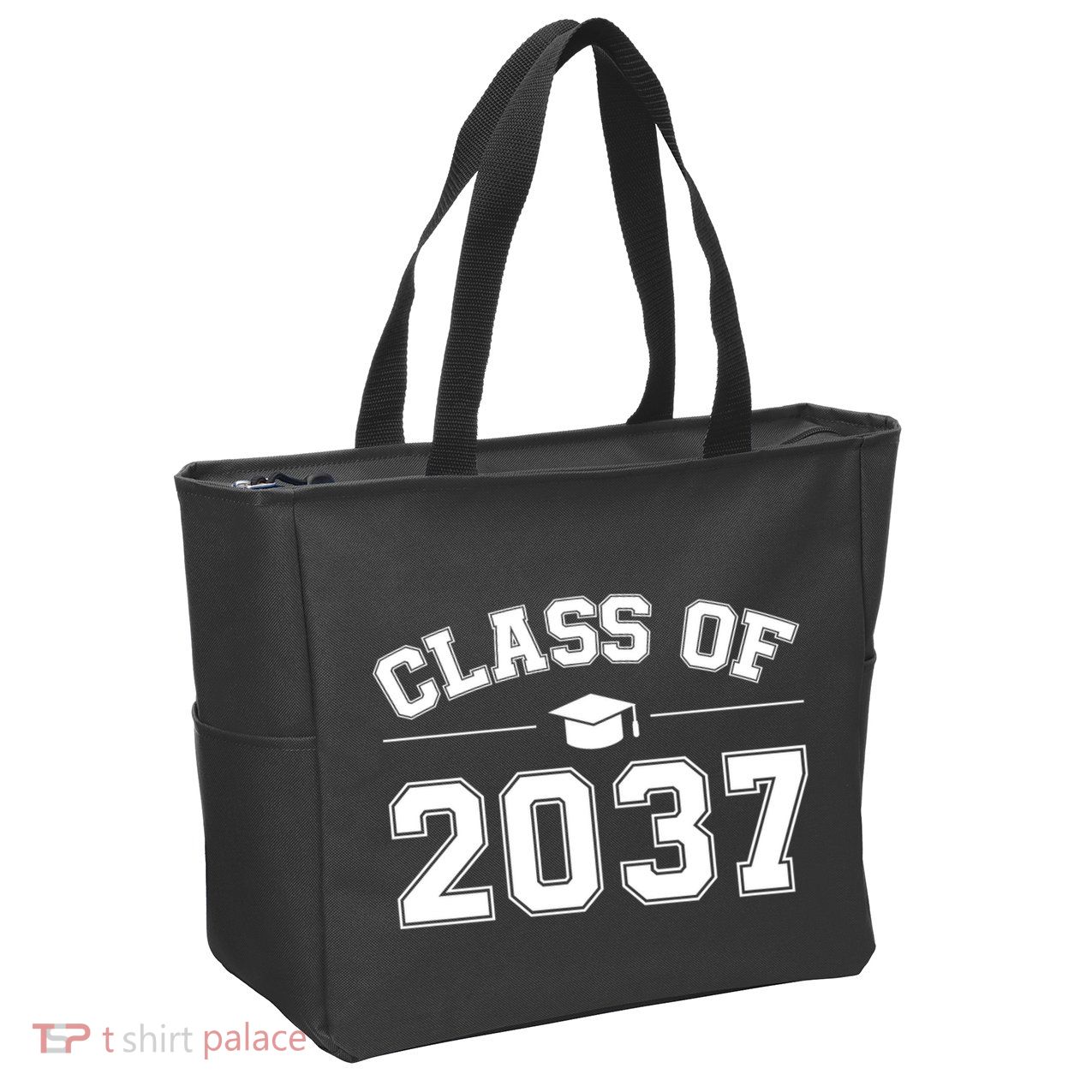 Class Of 2037 Grow With Me Zip Tote Bag