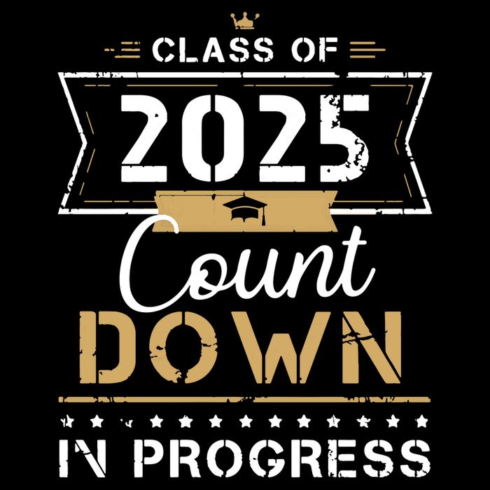 Class Of 2025 Count Down Vintage First Day Senior 25 Hoodie Bucket Hat