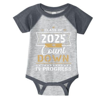 Class Of 2025 Count Down Vintage First Day Senior 25 Hoodie Infant Baby Jersey Bodysuit