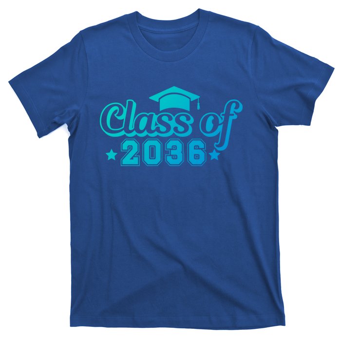 Class Of 2036 Grow With Me Gift First Day Of Kindergarten Gift T-Shirt