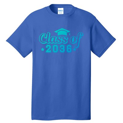 Class Of 2036 Grow With Me Gift First Day Of Kindergarten Gift Tall T-Shirt