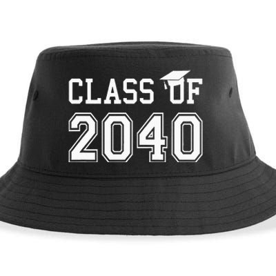 Class Of 2040 Graduation Hat Gift Future School Graduate Sustainable Bucket Hat