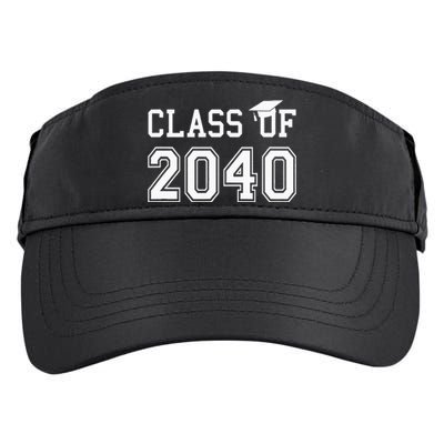 Class Of 2040 Graduation Hat Gift Future School Graduate Adult Drive Performance Visor