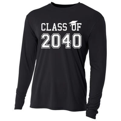 Class Of 2040 Graduation Hat Gift Future School Graduate Cooling Performance Long Sleeve Crew