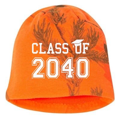 Class Of 2040 Graduation Hat Gift Future School Graduate Kati - Camo Knit Beanie