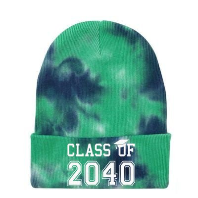 Class Of 2040 Graduation Hat Gift Future School Graduate Tie Dye 12in Knit Beanie