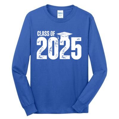 Class Of 2025 Congrats Grad 2025 Congratulations Graduate Gift Tall Long Sleeve T-Shirt