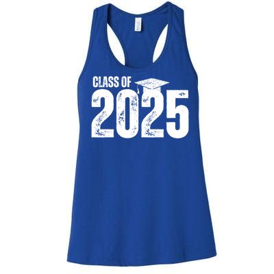 Class Of 2025 Congrats Grad 2025 Congratulations Graduate Gift Women's Racerback Tank