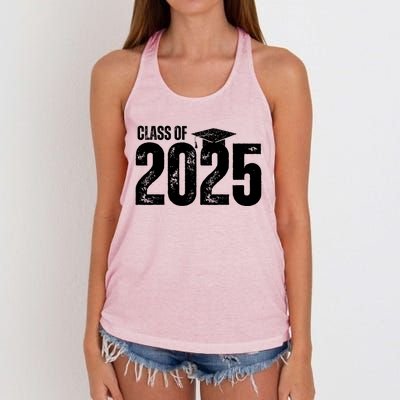 Class Of 2025 Congrats Grad 2025 Congratulations Graduate Gift Women's Knotted Racerback Tank