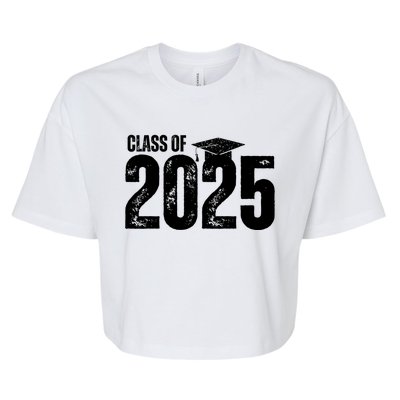 Class Of 2025 Congrats Grad 2025 Congratulations Graduate Gift Bella+Canvas Jersey Crop Tee