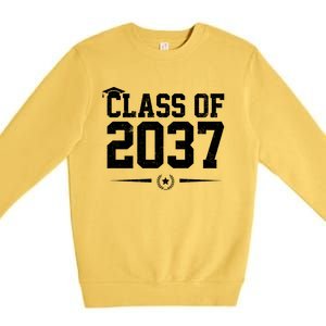 Class Of 2037 Grow With Me Premium Crewneck Sweatshirt