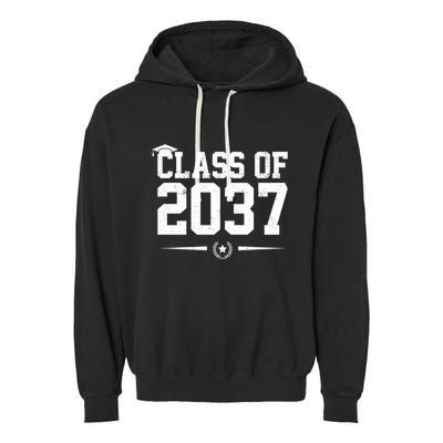 Class Of 2037 Grow With Me Garment-Dyed Fleece Hoodie