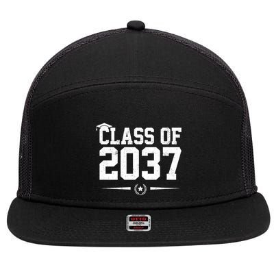 Class Of 2037 Grow With Me 7 Panel Mesh Trucker Snapback Hat