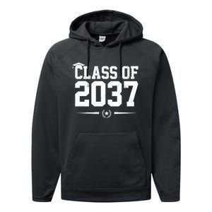 Class Of 2037 Grow With Me Performance Fleece Hoodie