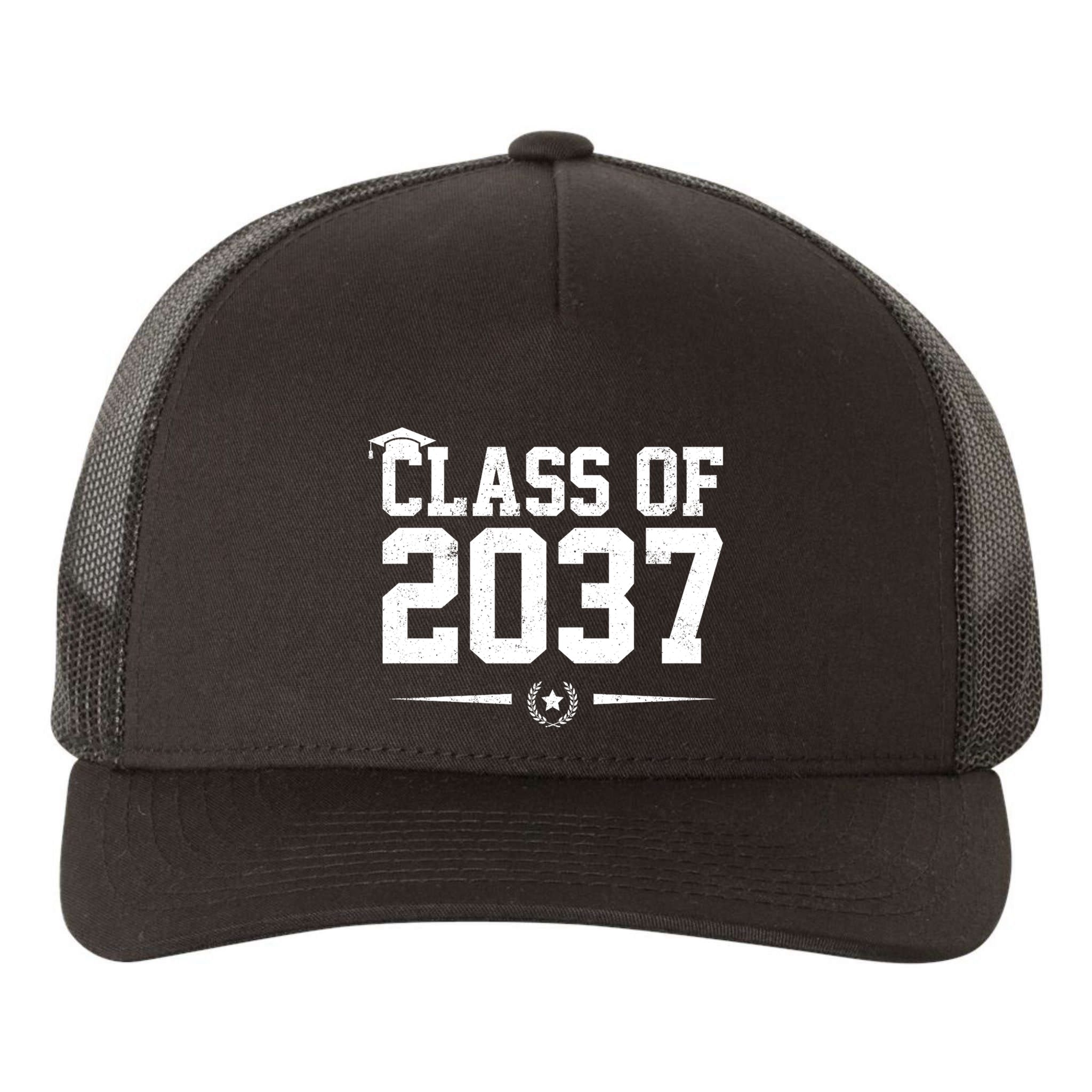Class Of 2037 Grow With Me Yupoong Adult 5-Panel Trucker Hat