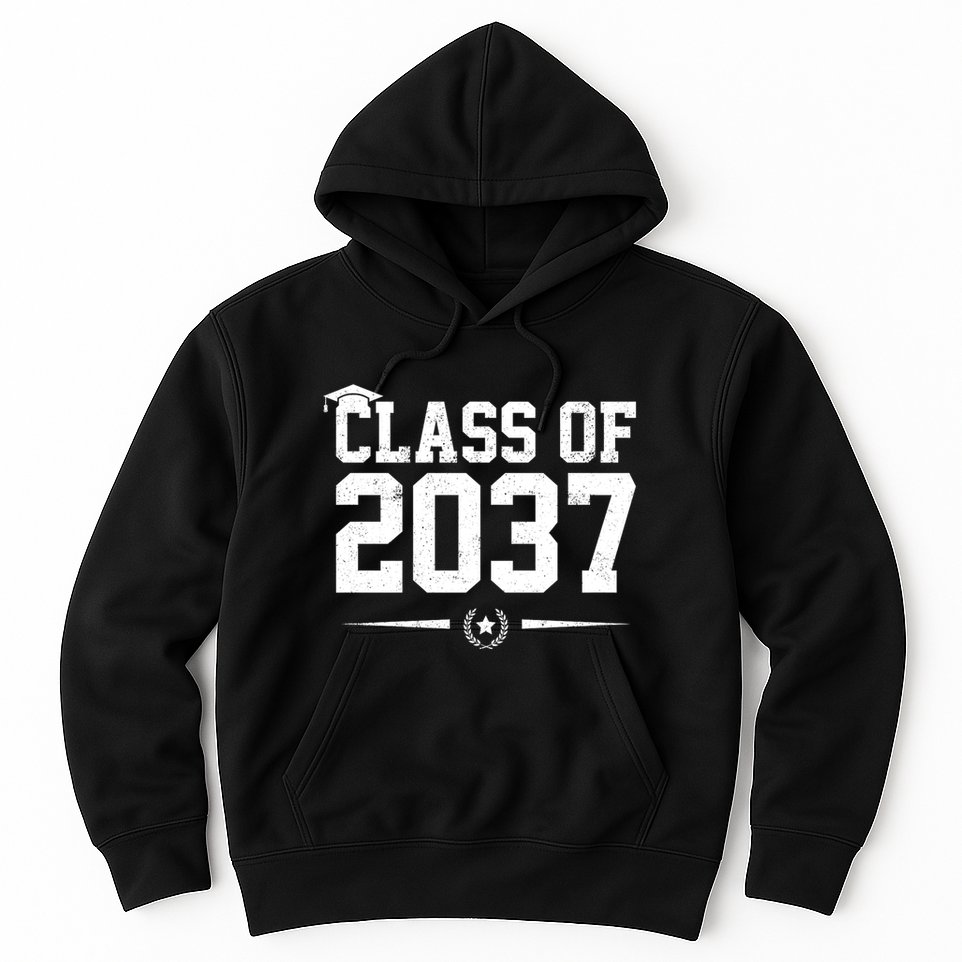 Class Of 2037 Grow With Me Hoodie