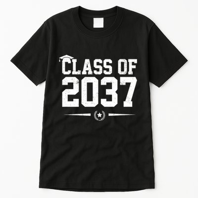 Class Of 2037 Grow With Me Tall T-Shirt