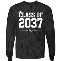 Class Of 2037 Grow With Me Tie-Dye Long Sleeve Shirt