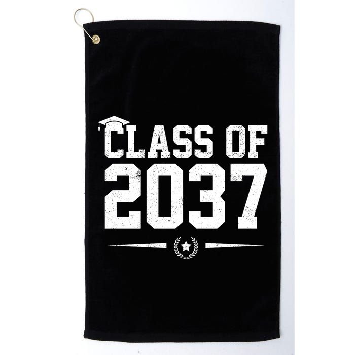 Class Of 2037 Grow With Me Golf Towel