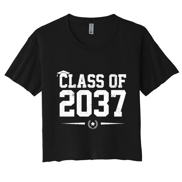 Class Of 2037 Grow With Me Crop Top