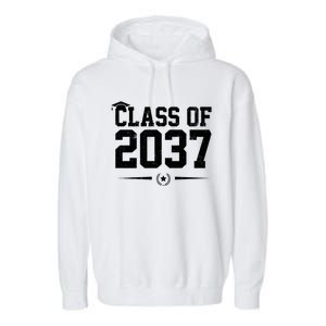 Class Of 2037 Grow With Me Garment-Dyed Fleece Hoodie