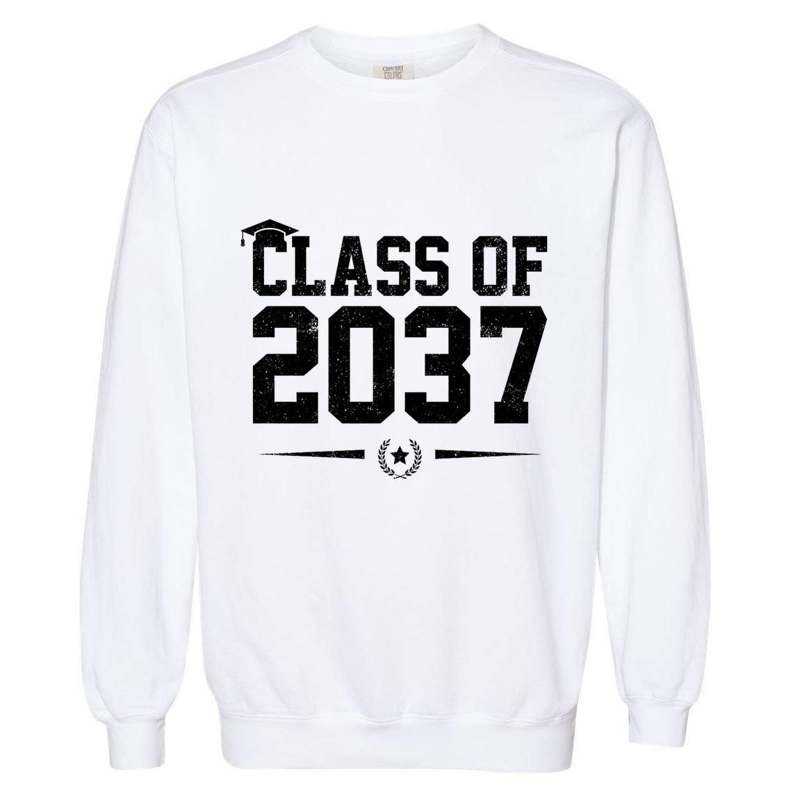 Class Of 2037 Grow With Me Garment-Dyed Sweatshirt