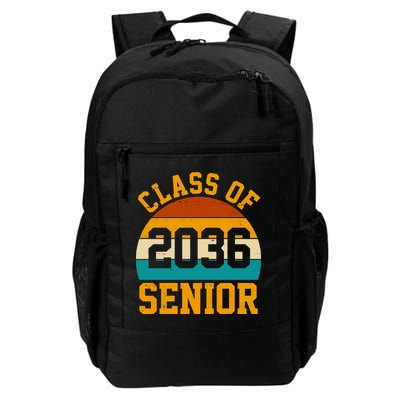 Class Of 2036 Senior Retro Sunset Backpack