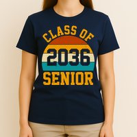 Class Of 2036 Senior Retro Sunset T-Shirt