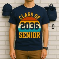 Class Of 2036 Senior Retro Sunset T-Shirt
