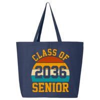 Class Of 2036 Senior Retro Sunset 25L Jumbo Tote