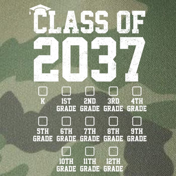 Class Of 2037 Grow With Me Legacy Tie Dye Trucker Hat
