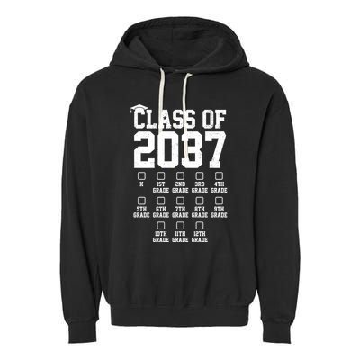 Class Of 2037 Grow With Me Garment-Dyed Fleece Hoodie