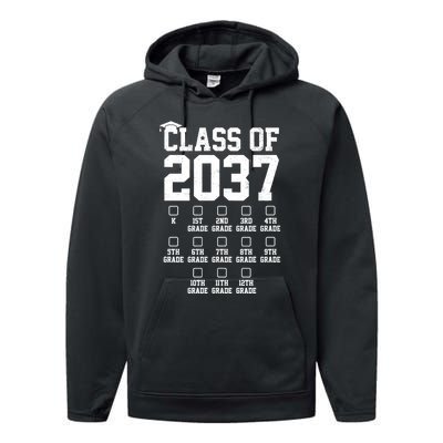 Class Of 2037 Grow With Me Performance Fleece Hoodie