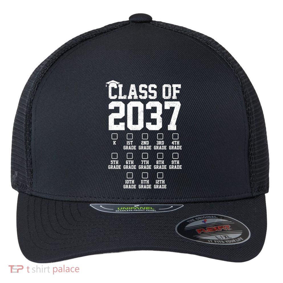 Class Of 2037 Grow With Me Flexfit Unipanel Trucker Cap