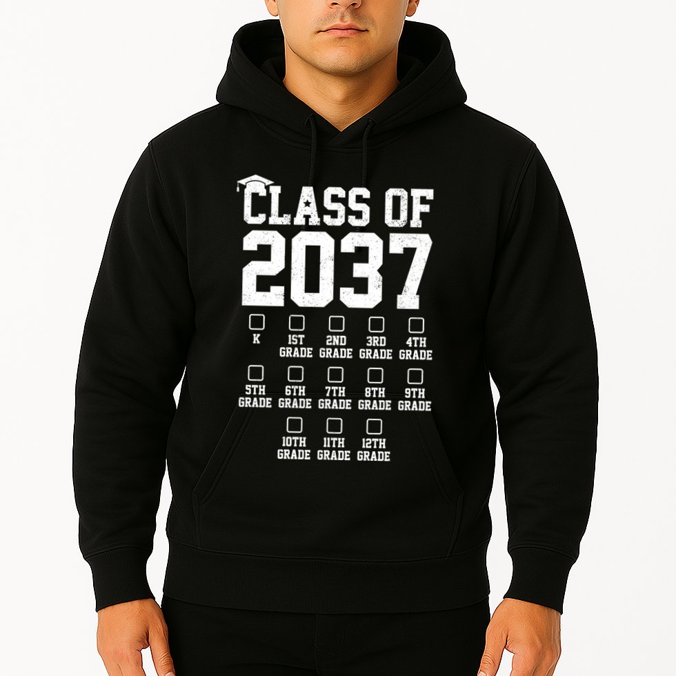 Class Of 2037 Grow With Me Hoodie