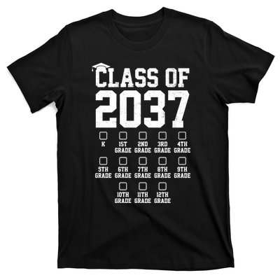 Class Of 2037 Grow With Me T-Shirt